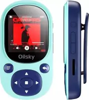 64GB MP3 Player with Bluetooth, Oilsky Clip-on Mp3 Player for Sports, Kids Mini