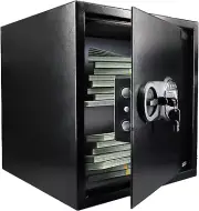 Safe Box, 1.5 Cubic Feet Money Safes with Digital Keypad Lock and Removable Shel