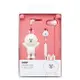 LINE FRIENDS │兔兔 有線耳機│CONY EARPHONE & HOLDER 韓國原裝正品《隨附精美禮袋》