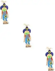 BESPORTBLE 3pcs Garden Scarecrow Decoration Thanksgiving Party Ornament Halloween Decorations Outdoor