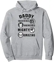 [Marvel] Daddy You Are Incredible Invincible Mighty Amazing Pullover Hoodie