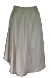 Large Buffalo Beige Jenny Flared Skirt David Bitton Neutral Casual Hip