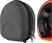 Geekria Shield Headphones Case for Foldable Over-Ear Headphones, Hard Shell Travel Carrying Bag, Compatible with JLab, Bose, V-Moda, Marshall Headsets (Dark Grey)