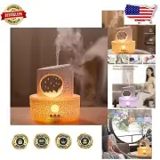 300ML Ultrasonic Raindrop Humidifier and Aromatherapy Diffuser with Night Light