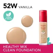 Bourjois Healthy Mix Clean & Vegan Foundation 52W Vanilla