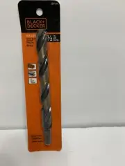 Black & Decker 1/2” Drill Bit New Unopened Package