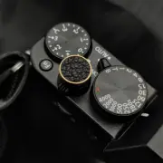 Genuine Leather Camera Shutter Release Button Fit For Fujifilm Leica Nikon Canon