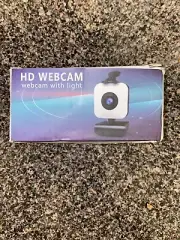 HD Webcam with light And Tripod Mini Stand