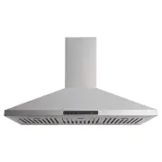 Euromaid 90cm Pyramid Canopy Rangehood, Stainless Steel CPT9S