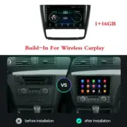 For BMW 1-Series E88 E82 E81 04-11 9'' Android 10.1 1+16GB Car Stereo Radio GPS