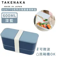 在飛比找momo購物網優惠-【日本TAKENAKA】日本製SUKITTO系列可微波雙層保