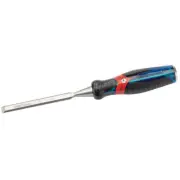 Draper Tools Expert 10mm Soft Grip Pound Thru Bevel Edge Wood Chisel