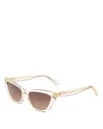kate spade new york Genell Cat Eye Sunglasses, 52mm