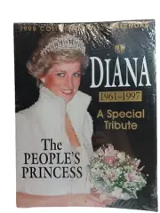 Diana 1998 Commemorative Calender 1961-1997 A Special Tribute