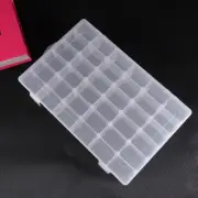 Trainer Boxes Clear Stackable Storage with Lids Grid Container Case