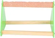 Parrot Stand Perch Triangular Stand Bracket Portable Wood