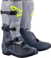 Alpinestars Tech 3 Motocross Boots (Dark Grey/Light Grey/Black, 11)