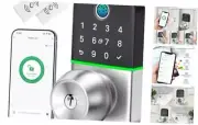 Keypad Smart Door Lock with Knob: Keyless Entry Door Lock for Front Door -