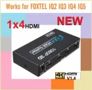1 In 4 HD1080P4K 3D V1.4 HDMI Splitter Duplicator Amplifier Extend for Foxtel IQ