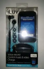iLuv iCC650 Starter Kit For iPod touch 2nd Generation, New, Free Shipping