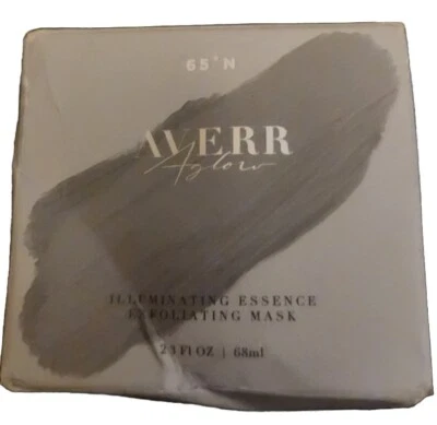 Averr Aglow Illuminating Essence Exfoliating Mask, Peel Dead Skin, Acne, Dark...
