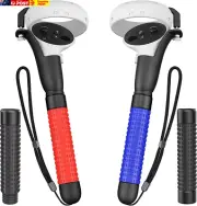 VR Game Handle Accessories for Quest 2 Controllers, Handles Extension Grips for