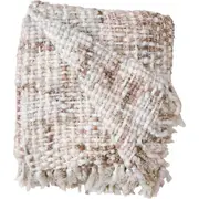 LVD Throw Chunky Knit Soft Pebble Decorative Home/Lounge Decor 130x170cm