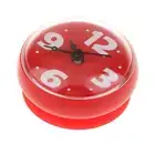 Suction Cup Wall Clock Timer Bathroom Shower Silicone Clock, Waterproof