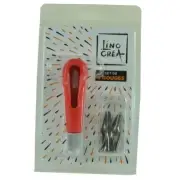 Set Lino 1 Sleeve +6 Feathers Gouge