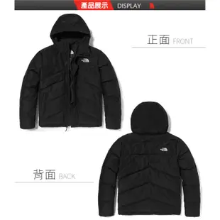 【美國 The North Face】男 700FP 輕量防風防潑水 鵝絨連帽羽絨外套 4NEN-JK3 黑 V