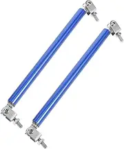 Gatuida Front Splitter Strut Rods 1 Pair Blue 15cm Car Auto Parts Sturdy Sturdy Protect Car Bottom