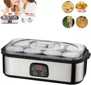 Yogurt Machine with Adjustable Temperature and Time Control Free & Fast Shipping