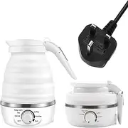 TALOMON Portable Folding Electric Travel Kettle, Automatic,mini water kettle and sunbeam kettle.Perfect for travel, camping, or the office.