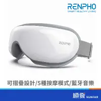 在飛比找蝦皮商城優惠-RENPHO RF-EM001W 氣壓式 熱感 眼部按摩器 