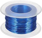 uxcell 20 Gauge / 0.8mm Anodized Aluminum Wire for Jewelry Craft Making, 100 Feet Bendable Flexible Wire for DIY Home Decor Gardening Sculpture, Dark Blue