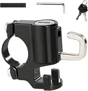 Helmet Lock Motorcycle - Small Bike Lock | Heavy Duty Motorbike Accessories for Scooter & Vehicles, Lightweight Security Safety Protection