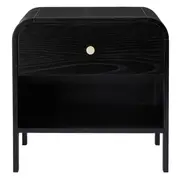 [Sleeping Giant] Soho Bedside Table Black - 1 Drawer