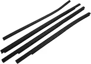 Car Window Door Glass Seal Belts Trim Compatible for Ford Ranger PX XLT 2012-2021 4 Door Weather Strip Outer Rubber Seals Car Sealing Strip