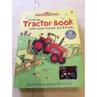 在飛比找蝦皮購物優惠-Usborne英文原版軌道書Wind-up Tractor 