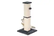 84CM Cat Scratching Post Tree Sisal Trees Scratcher Tower Condo House Gym, Dark Blue