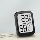 Hygrometer Digital Thermometer Battery Compartment Celsius Fahrenheit Conversion