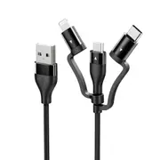 Alogic EL3IN11 Elements 3-in-1 Charge and Sync Combo Cable 1M
