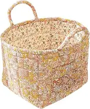 Basket For Storage,Large Capacity Boho Closet Storage Baskets | Portable Folding Laundry Hamper Space-Saving Organizer With Handle For Toys Nursery Bathroom Bedroom Dorm