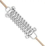Tent Wind Rope Buckle, Rope Tightener Cord Tensioner, Wind Rope Buckle, Spring Buckle, Steel Cord Tightener for Outdoor Camping Hiking Picnic