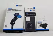 QUAD LOCK KIT APPLE iPHONE 13 MINI Case, Dampener, Fork Stem Mount *EXPRESS*