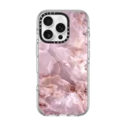 iPhone 16 Pro Clear Case MagSafe Compatible marble045
