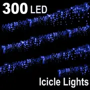 300 Leds Party Christmas Wedding Led Icicle String Lights Rope