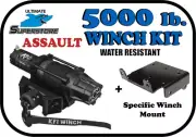KFI 5000lb. ASSAULT Winch Mount Kit '16-'19 Yamaha Wolverine / R-Spec / X2 / X4