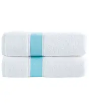 Brooks Brothers Ottoman Rolls 2pc Bath Towels