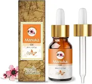 CRYSALIS Manuka |100% Pure & Natural Undiluted Oil Organic Standard/Steam Distilled Oil,Clean Flaky Scalp, Wound Care, Skin Care, Hair Care, Moisturizer (30 ML)